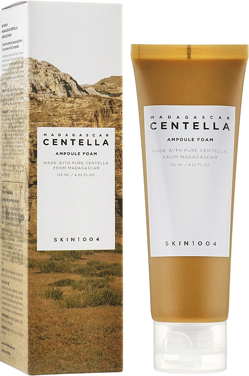 Пінка для вмивання з екстрактом центелли SKIN1004 MADAGASCAR CENTELLA AMPOULE FOAM 125ml