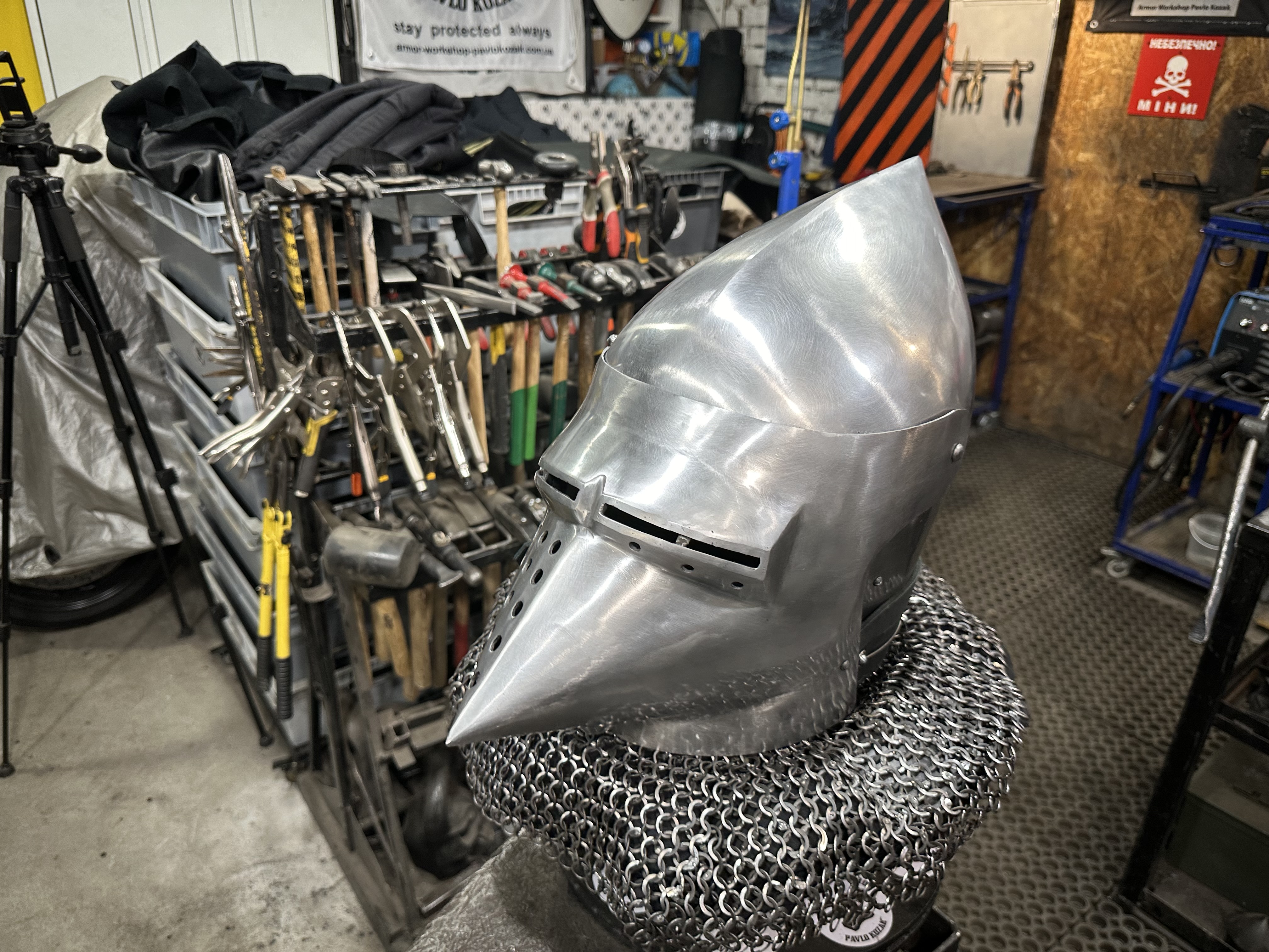 Armor helmet “Hunsgugel scul”