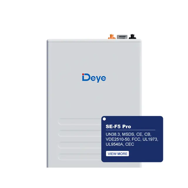 Аккумуляторная батарея Deye SE-F5 Pro-L 51.2V 100Ah LiFePo4 (5.12 kWh)