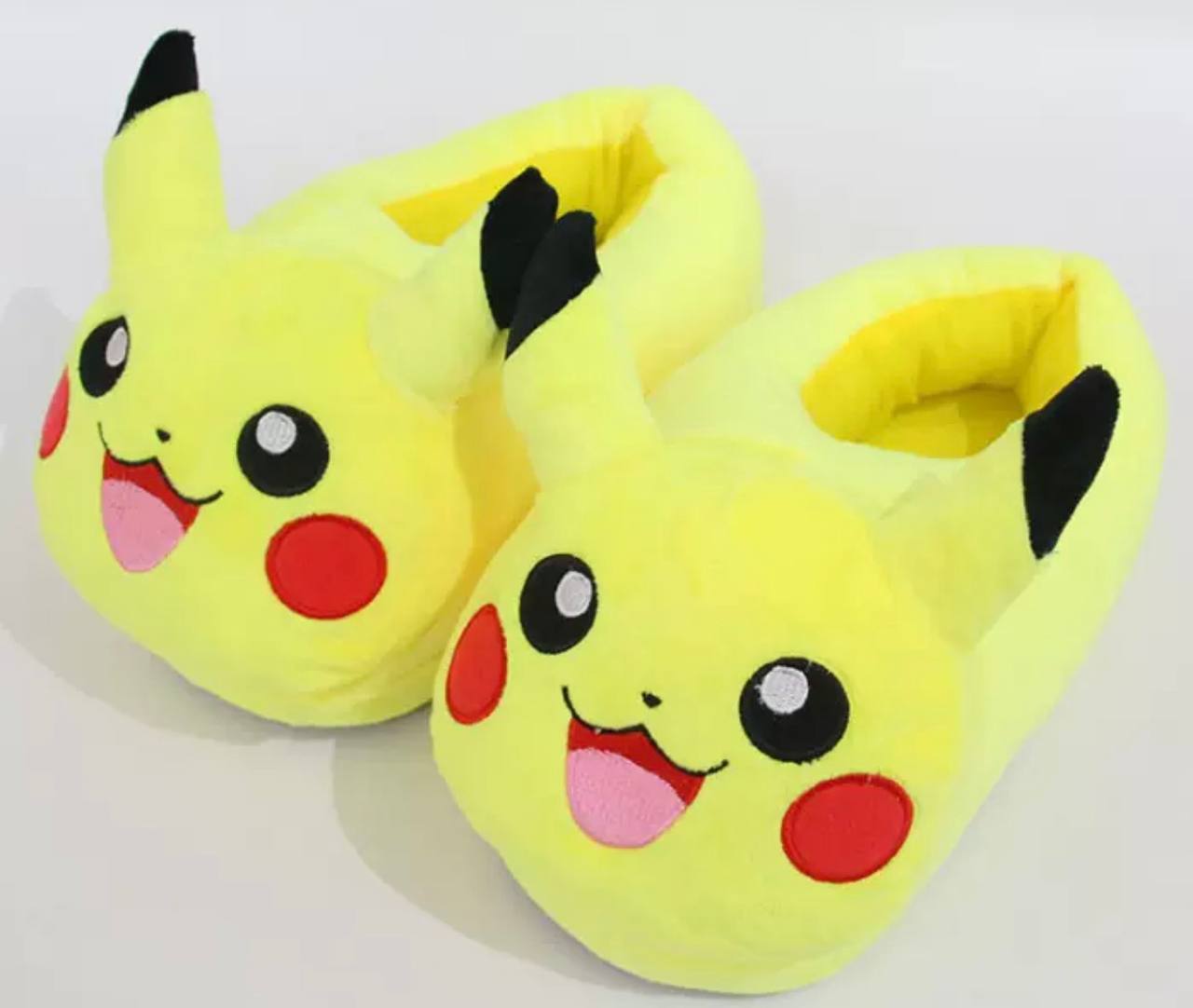 Тапочки Пікачу, Капці Pikachu, Pokemon, домашні тапочки Пікачу