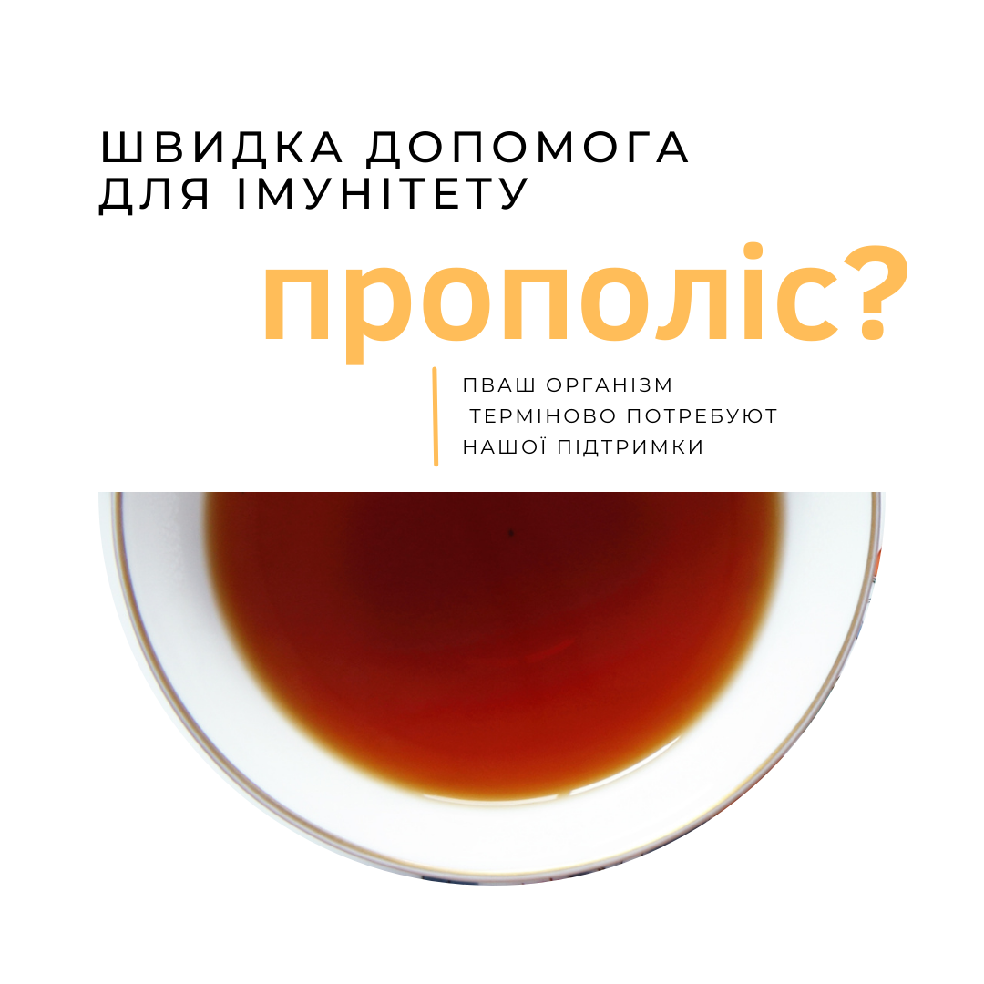 Настоянка "Прополіс 20%" 100 мл