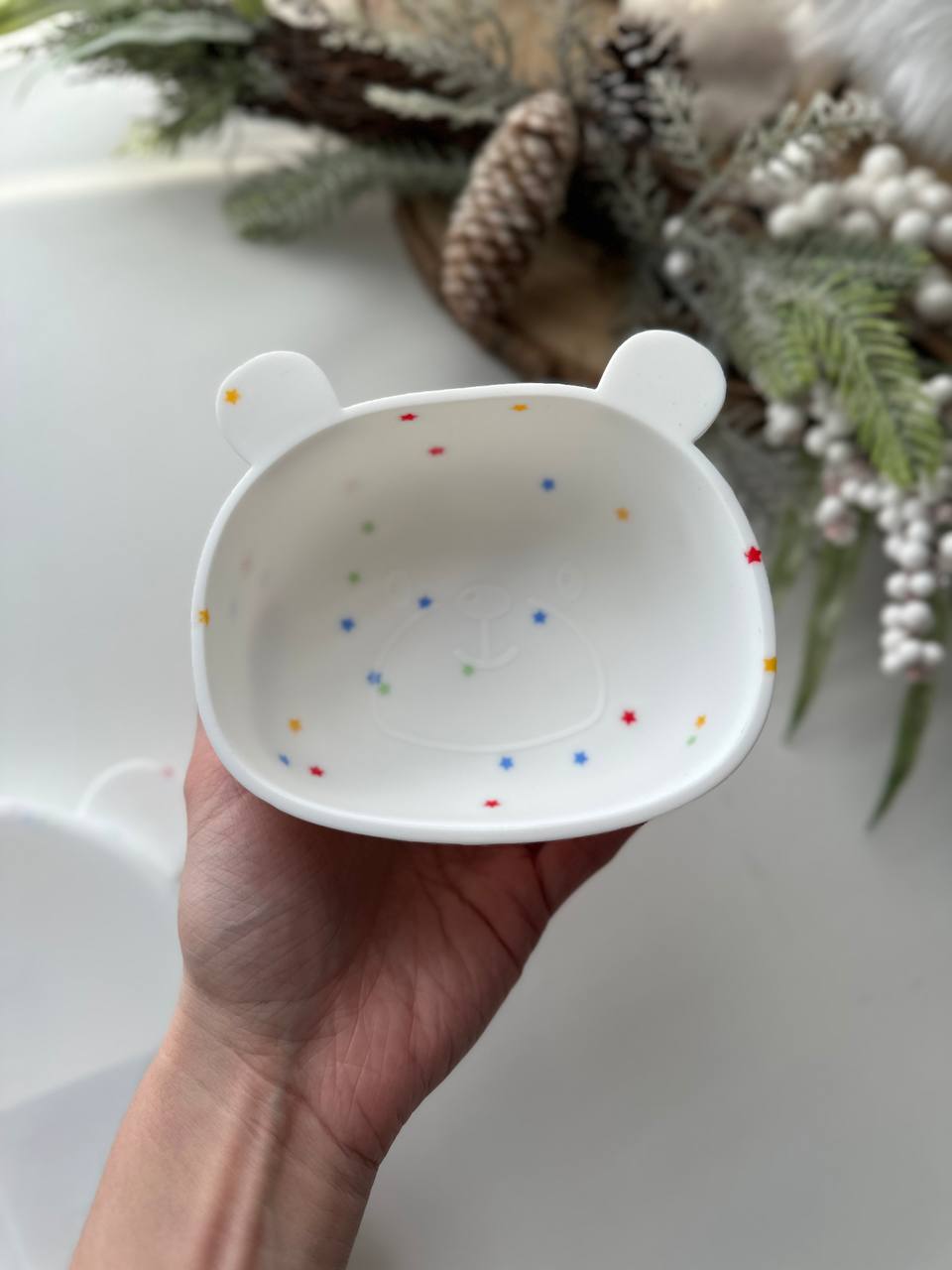 Глибока миска "Ведмедик" Конфеті