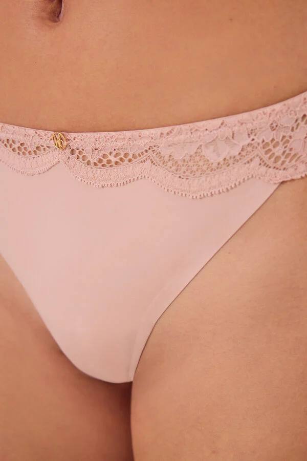 Трусики  бразиліана з мереживом Women'Secret