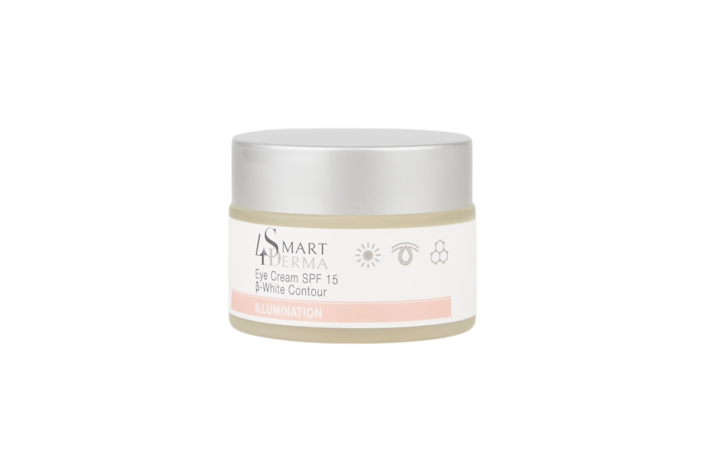 Освітлювальний крем Smart4Derma Illumination Eye Cream B-White Contour SPF 15