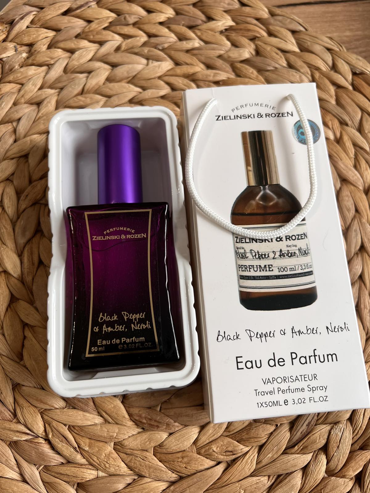 Zielinski & Rozen Black Pepper & Amber, Neroli