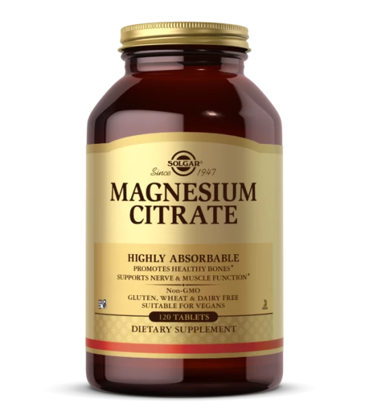 Solgar Magnesium Citrate 120 табл