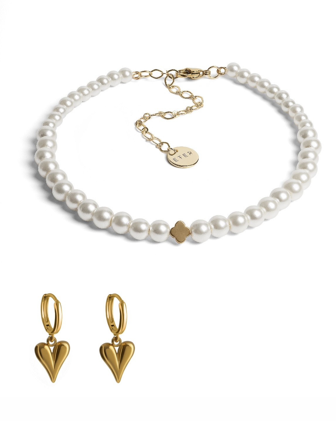 Big Choker Set gold