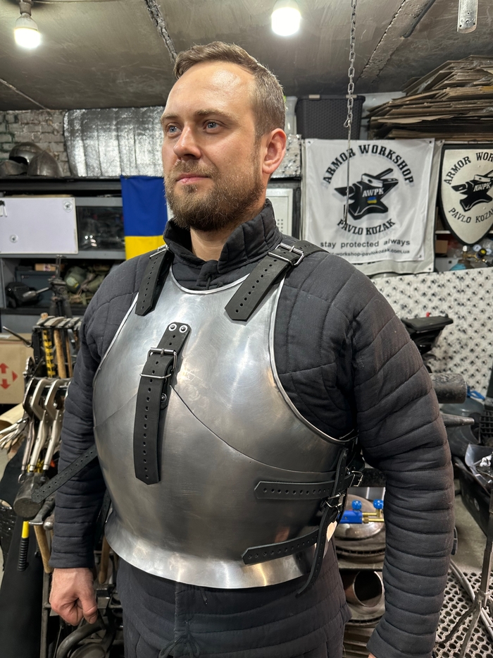 Armor vests “bib with back”