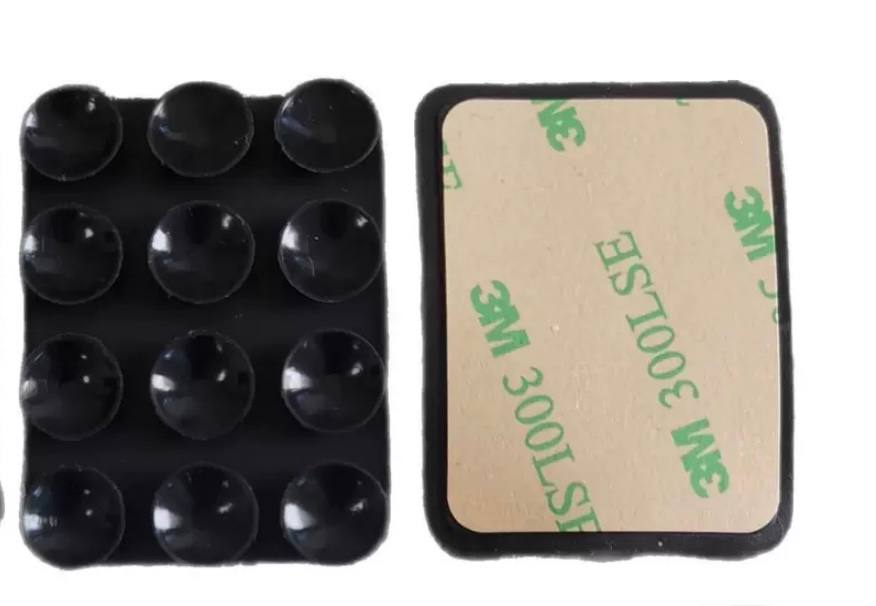 Тримач для телефону з присосками, Чорний