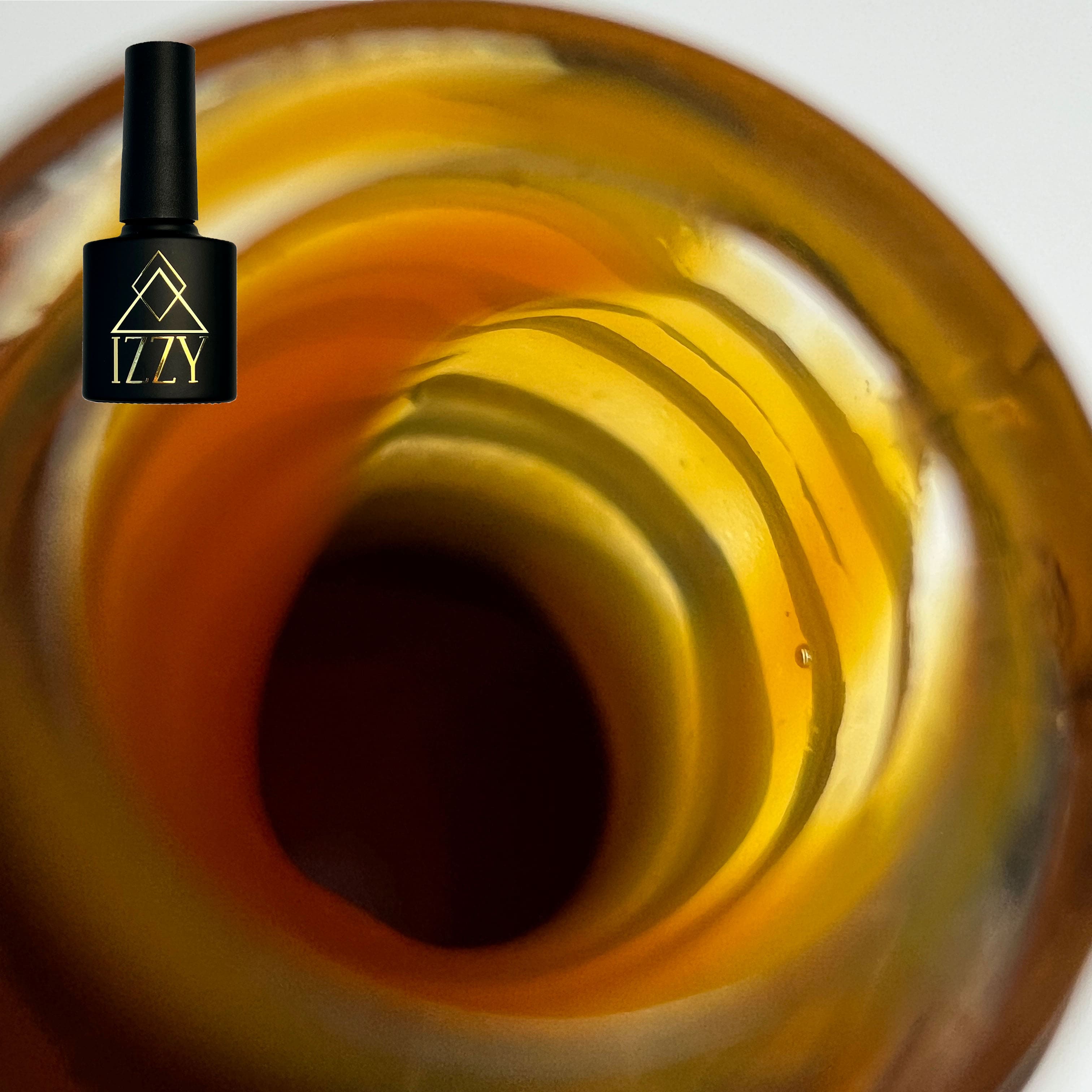 IZZY Bloom Citrus помаранчевий вітражний гель-лак, 10ml