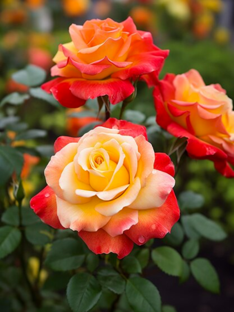 Троянда чайно-гібридна High Society