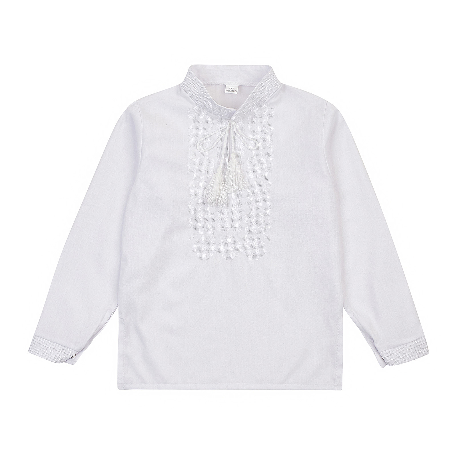 Сорочка вишита з довгими рукавами для хлопчика Льон