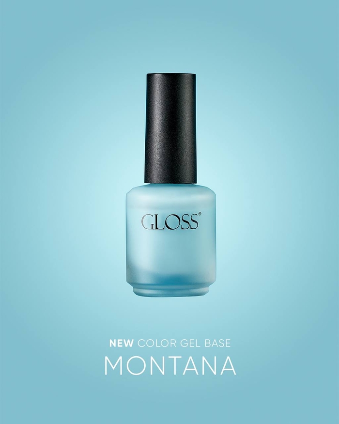 Кольорова база GLOSS Color Base Gel Montana, 11 мл