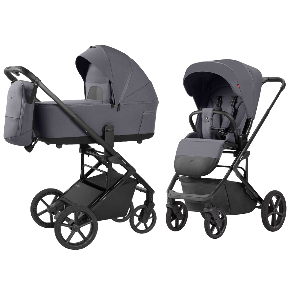 Коляска універсальна CARRELLO Alfa CRL-6522 (2in1) Fashion Grey