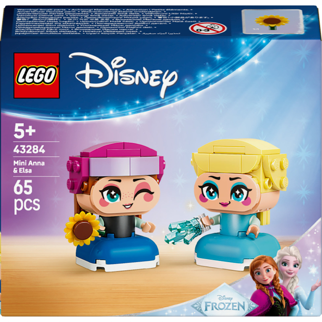 Конструктор LEGO Disney Princess Мініпринцеси Анна та Ельза (43284)