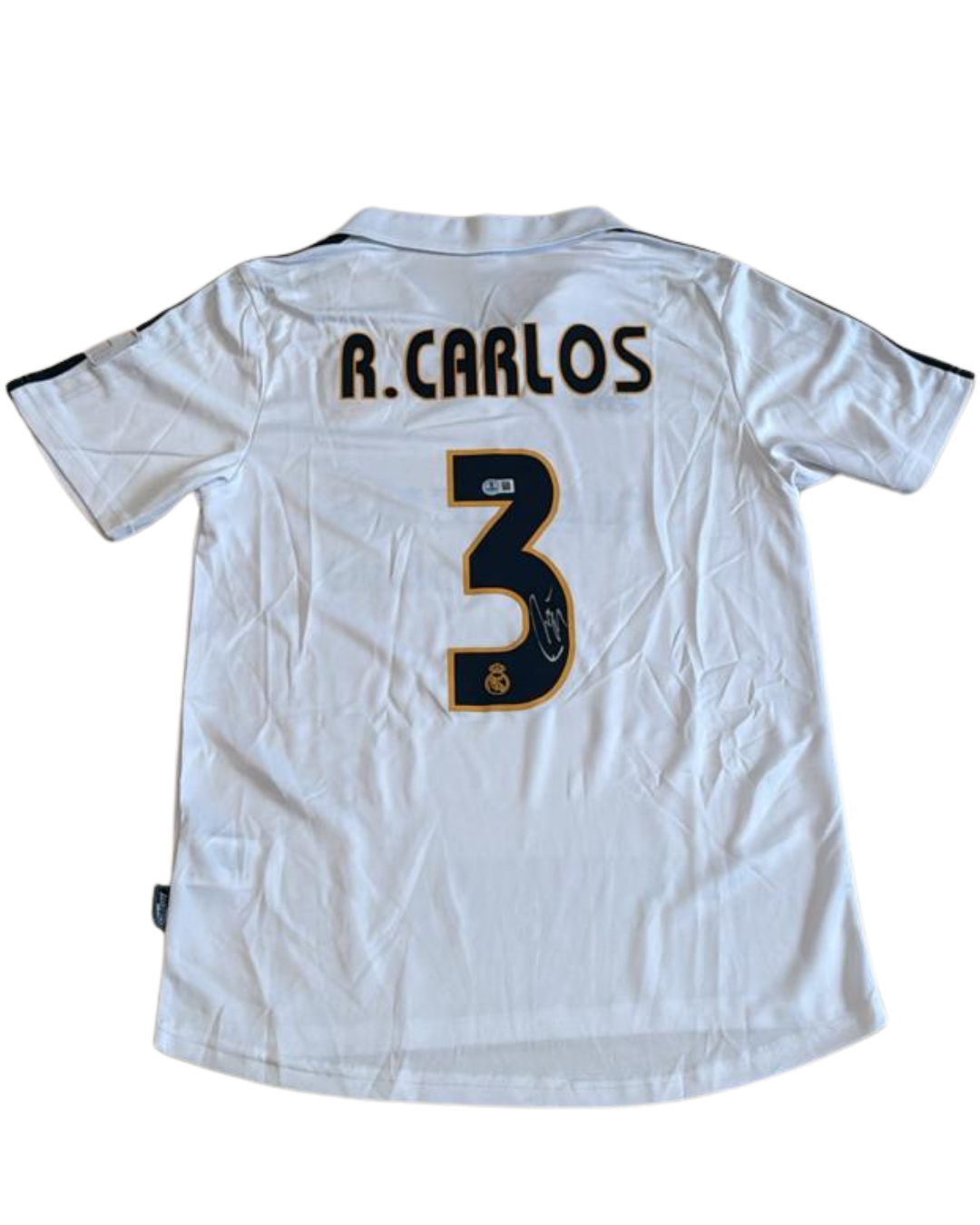 JERSEY ROBERTO CARLOS CERTIFICADO BECKETT