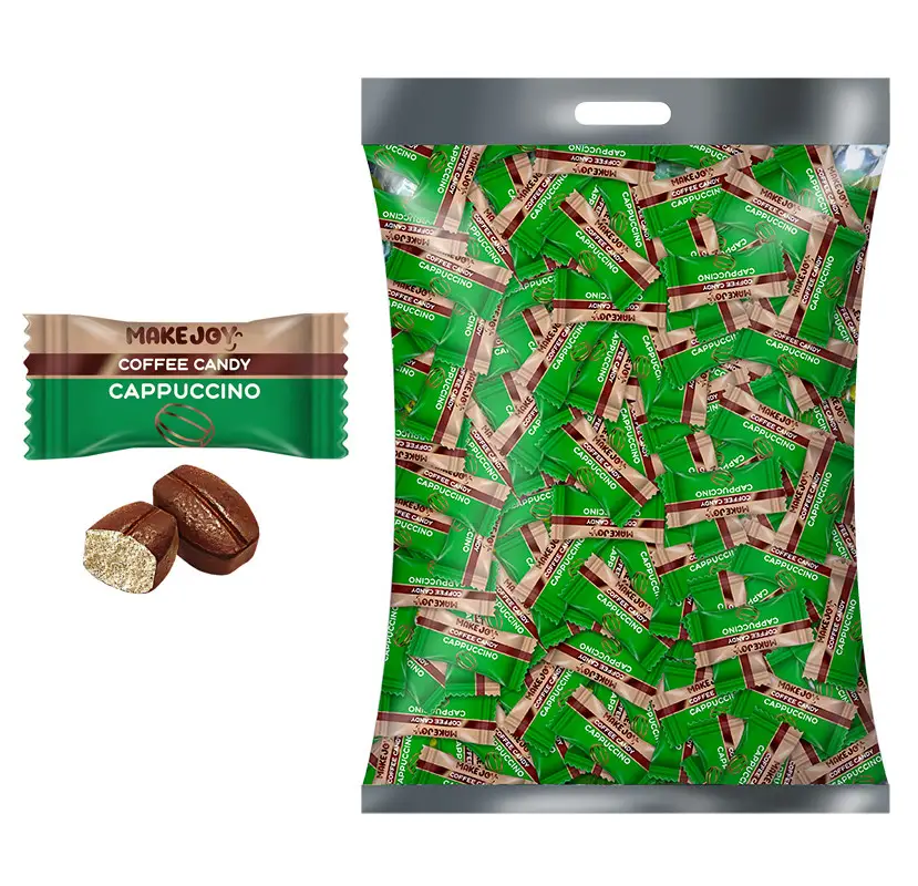 Карамель «Coffee Candy Cappuccino» міні цукерка з кофеїном