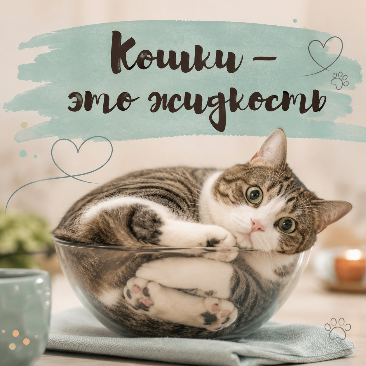 Кошки — это жидкость