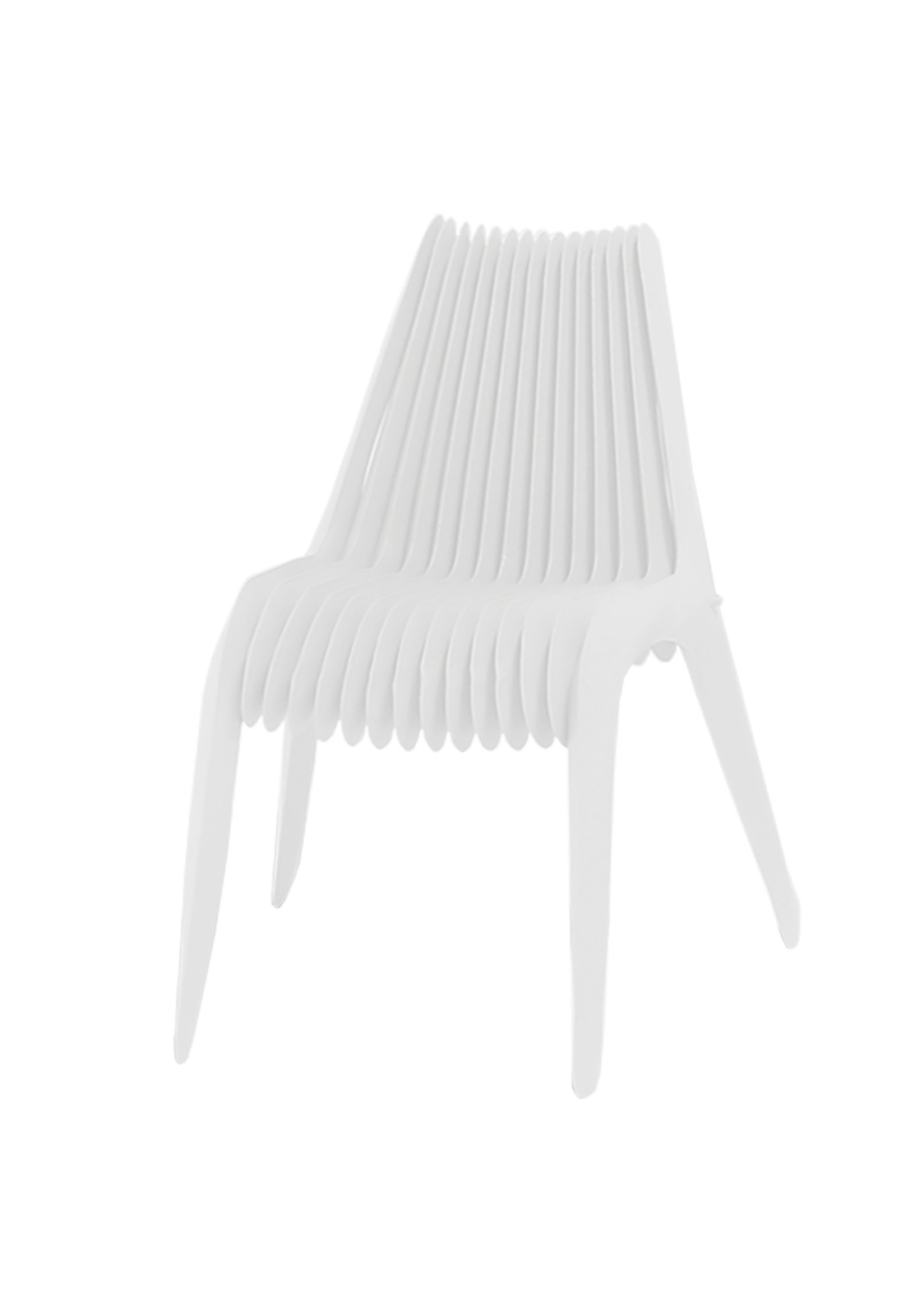 Стілець Steel In Rotation Chair White Matt 9010