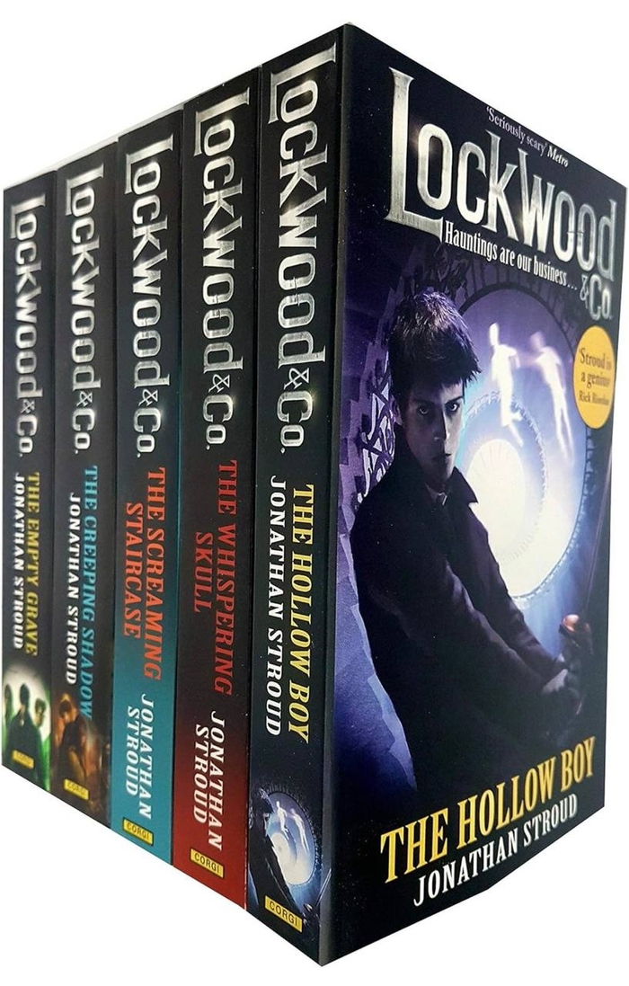 Lockwood and Co Series 5 Books Collection Set Jonathan Stroud