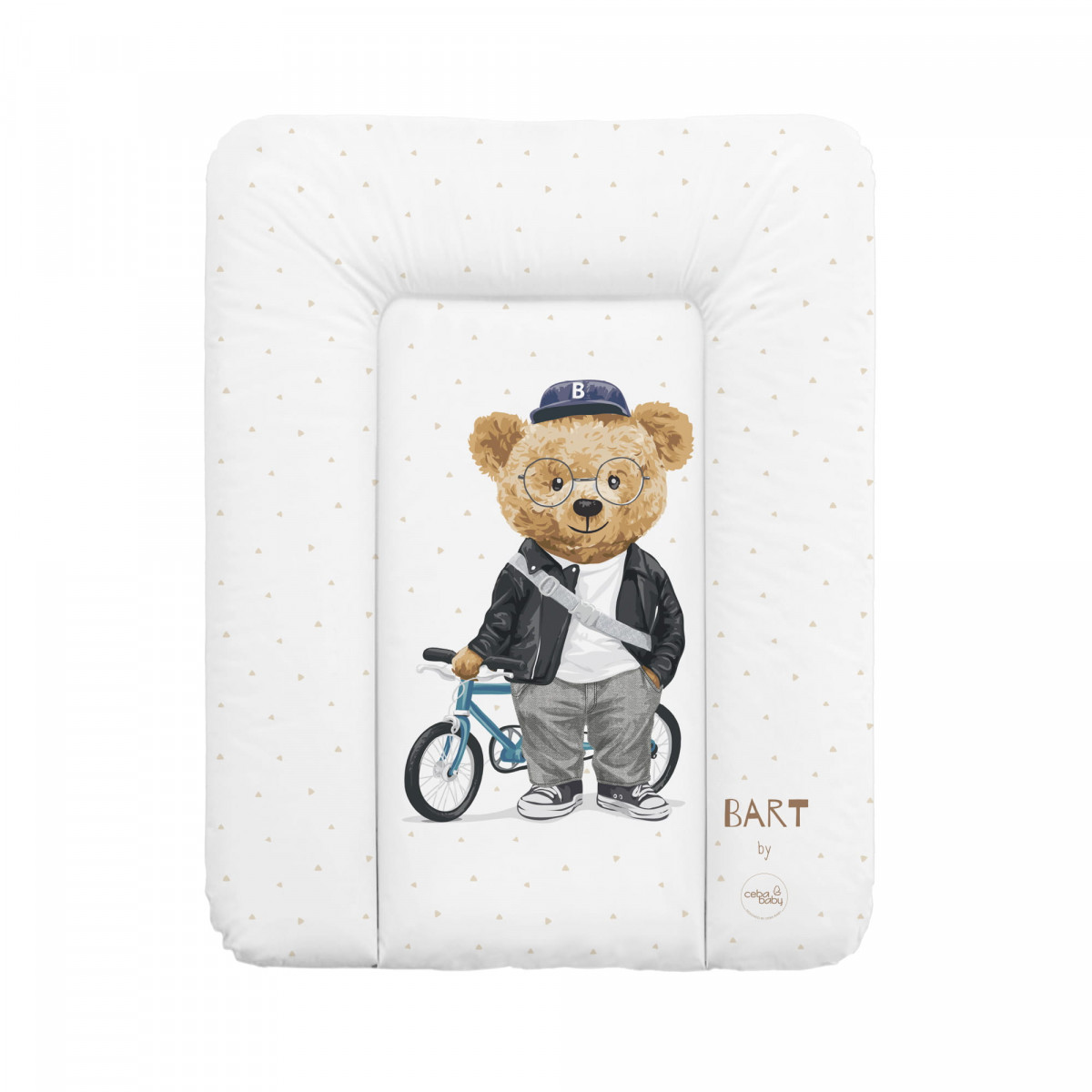 Повивальний матрац Cebababy 50x70 Fluffy Puffy Bart