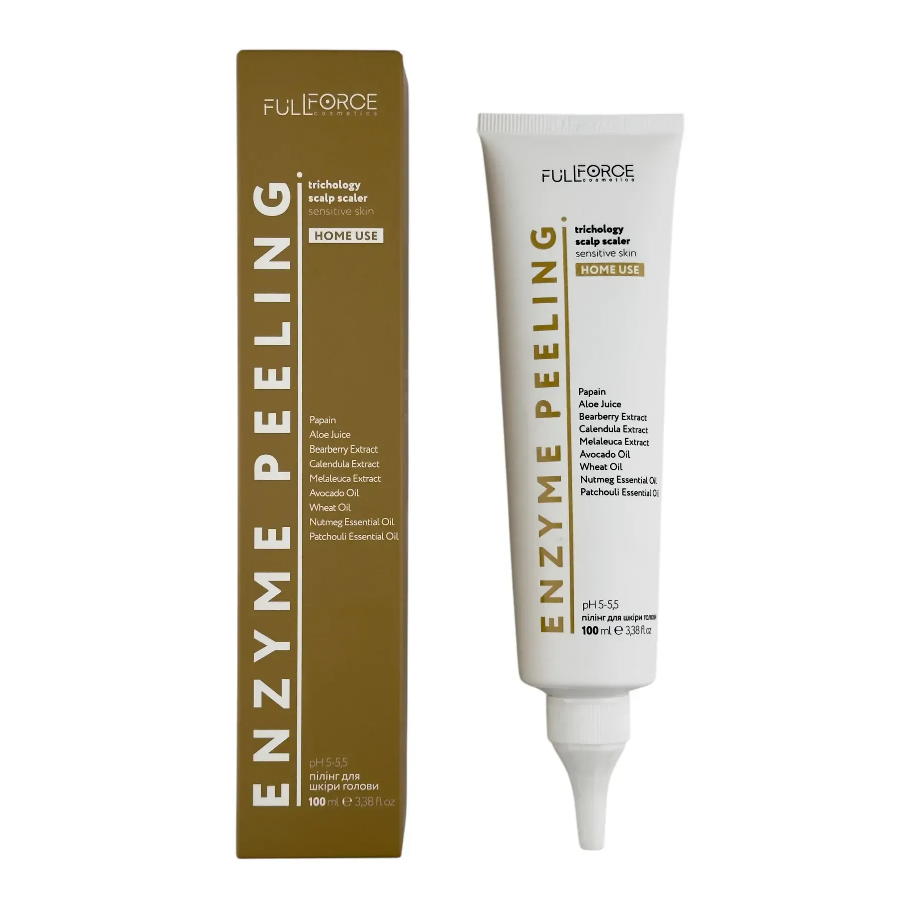 Ензимний пілінг для чутливої шкіри голови TRICHOLOGY SCALP ENZYME SCALER HOME, 100 мл