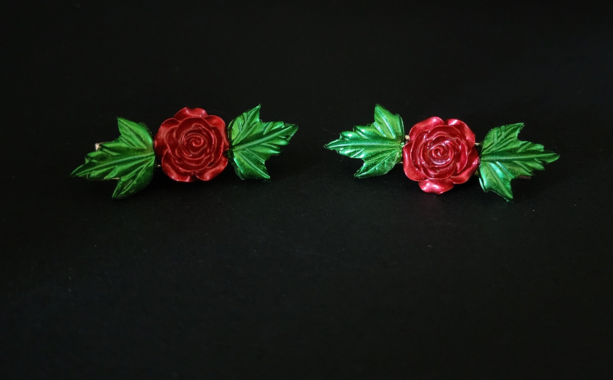 Rose Hair Clip