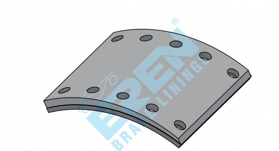 Барабанні гальмівні накладки 3 рем. WVA19094
