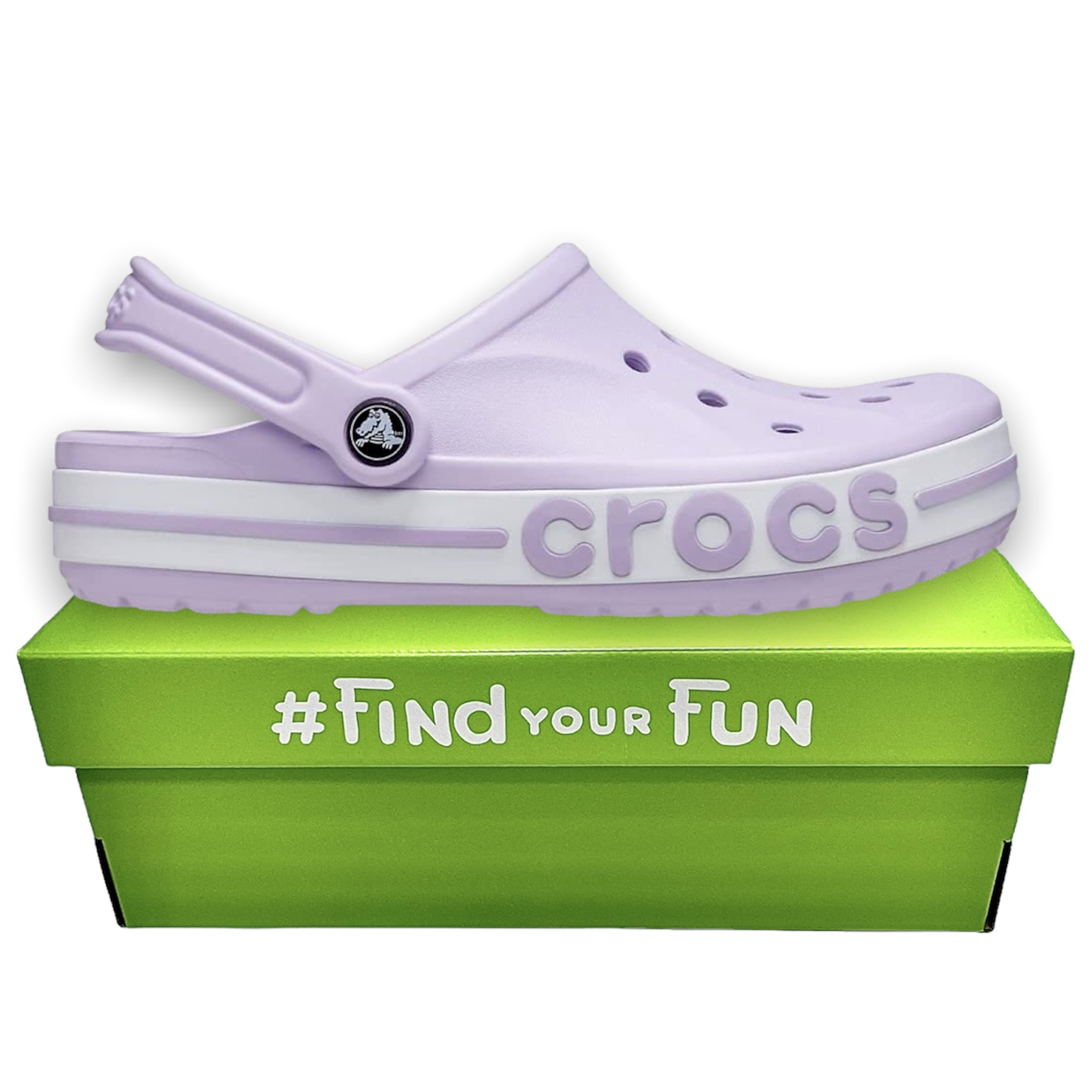 Crocs Bayaband Clog Lavander Сабо Крокси жіночі бузкові