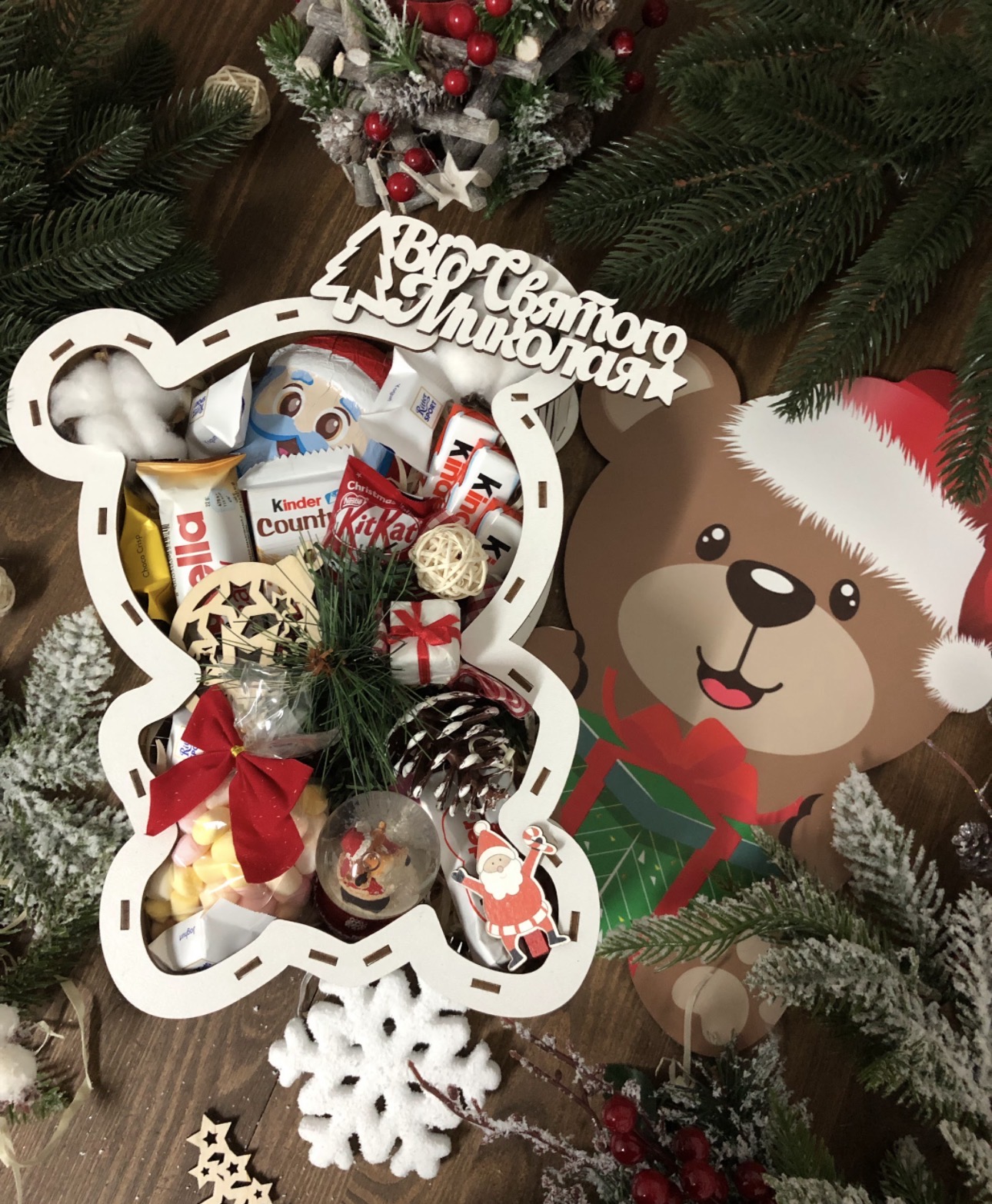 Новорічний подарунковий набір "Snowy Bear Gift Box"