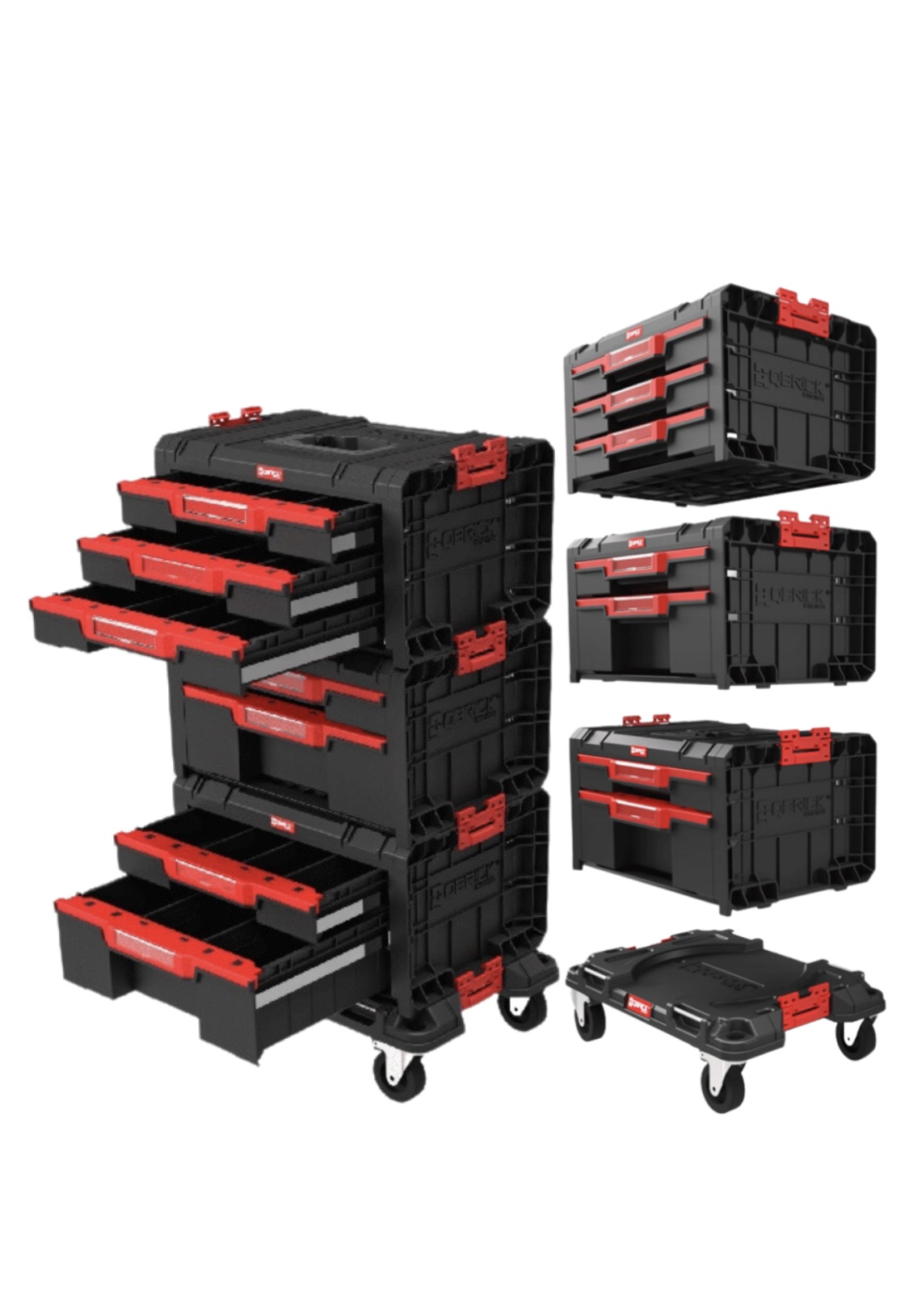 Набір ящиків для інструментів Qbrick System PRO Drawer Workshop Set 1