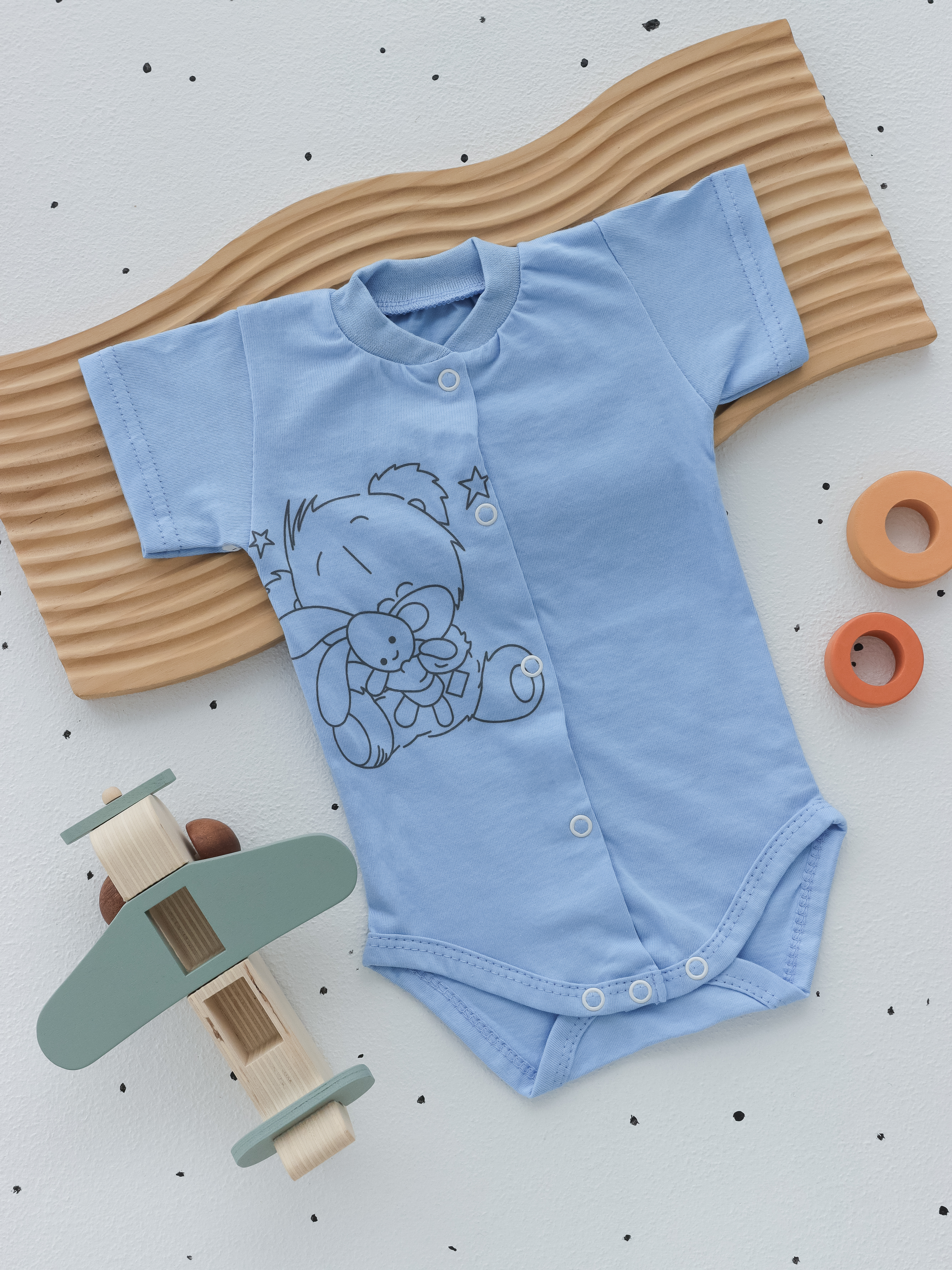 Боді для новонароджених короткий рукав