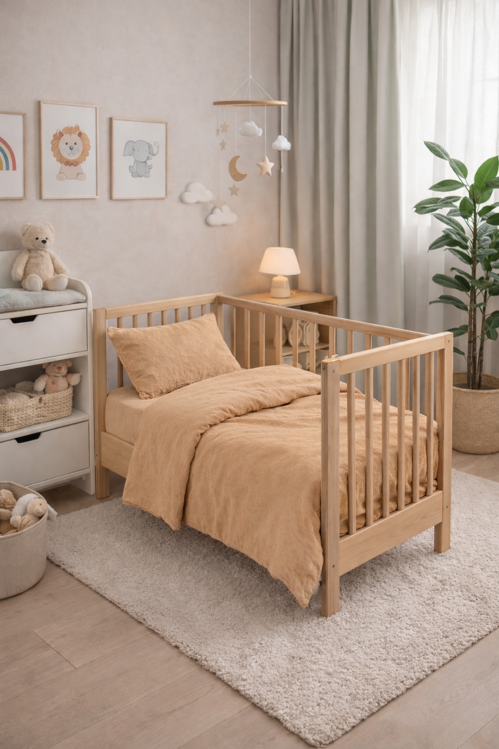 Дитяча постільна білизна варена бавовна 