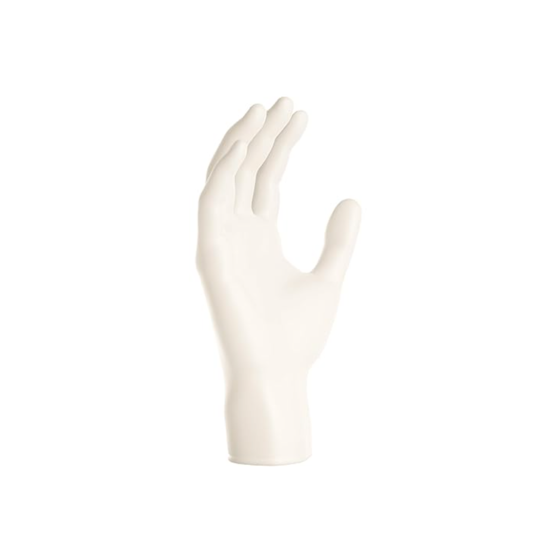 Gants jetables blanc