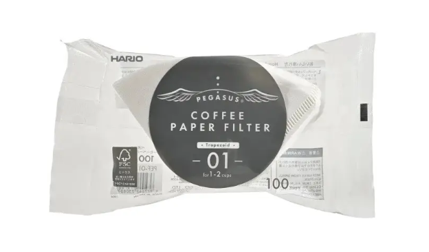 HARIO PEGASUS паперові фільтри білі 01 оновлений папір