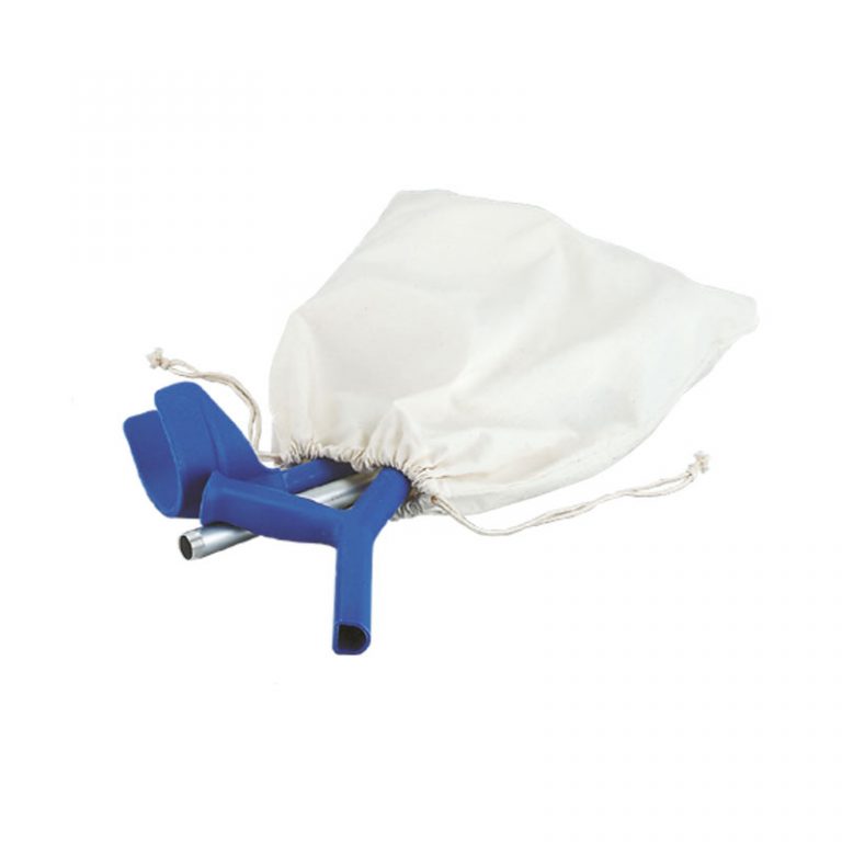 Rebotec Travel - Collapsible Elbow Crutches - Open Cuff