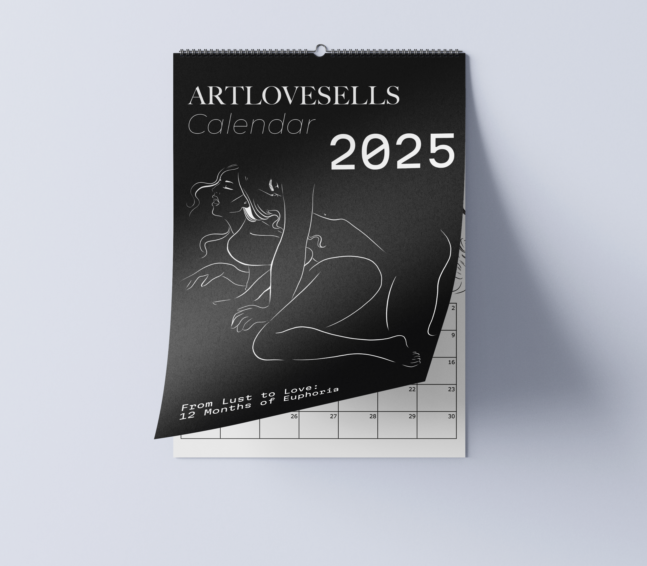 Calendar 2025 by ArtLoveSells