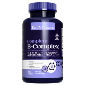 Earths Creation Vitamin B Complex - 60 софт гель