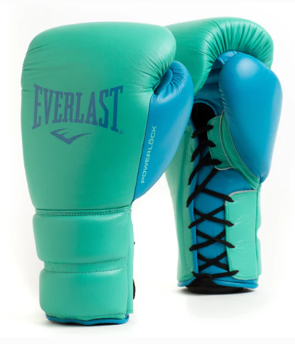 Рукавиці на шнурках Everlast Powerlock2 Pro Laced 12 унцій