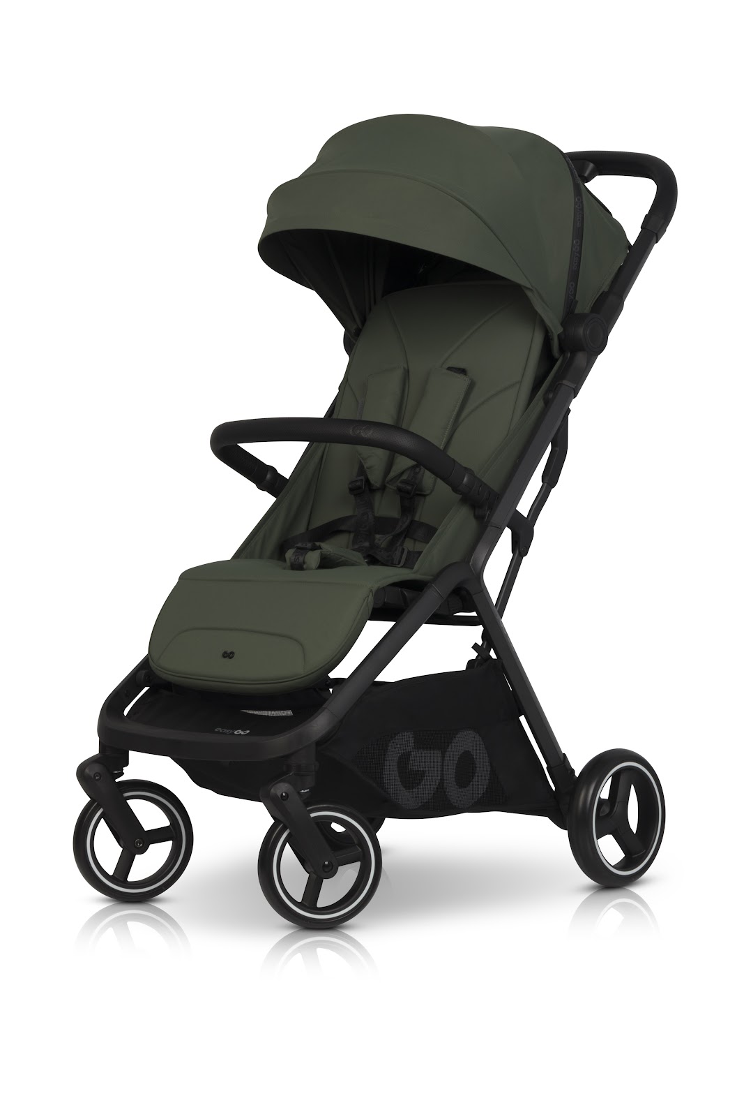 Коляска прогулянкова EasyGo Hero Ebony Jungle green