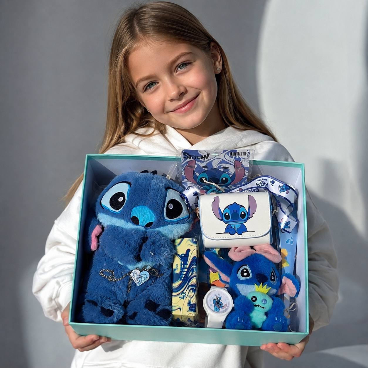 Подарунковий бокс Стіч, Stitch— Мега-набір для справжніх фанатів, 9 од.