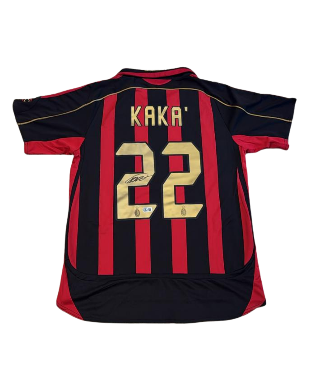 JERSEY KAKA CERTIFICADO BECKETT