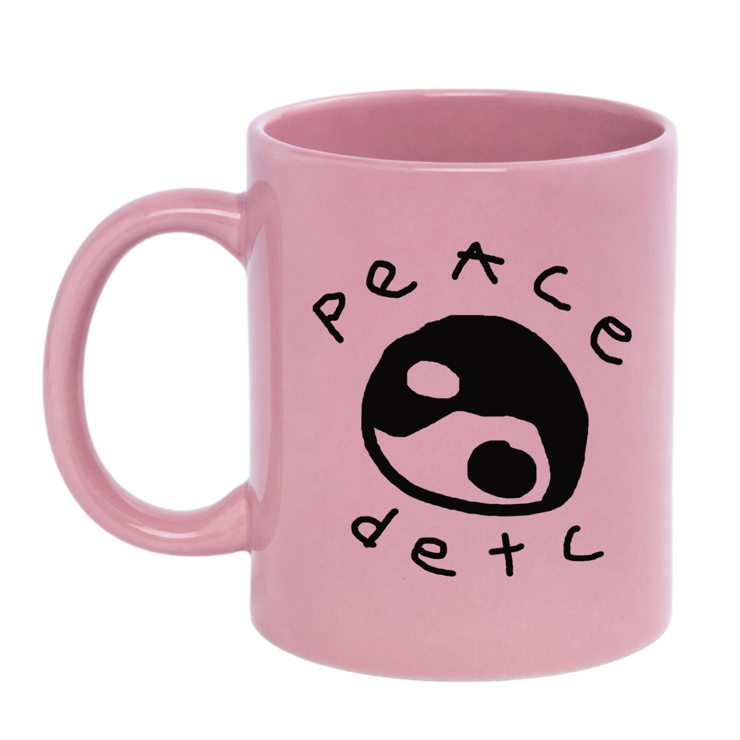 Чашка біла "Peace detc"