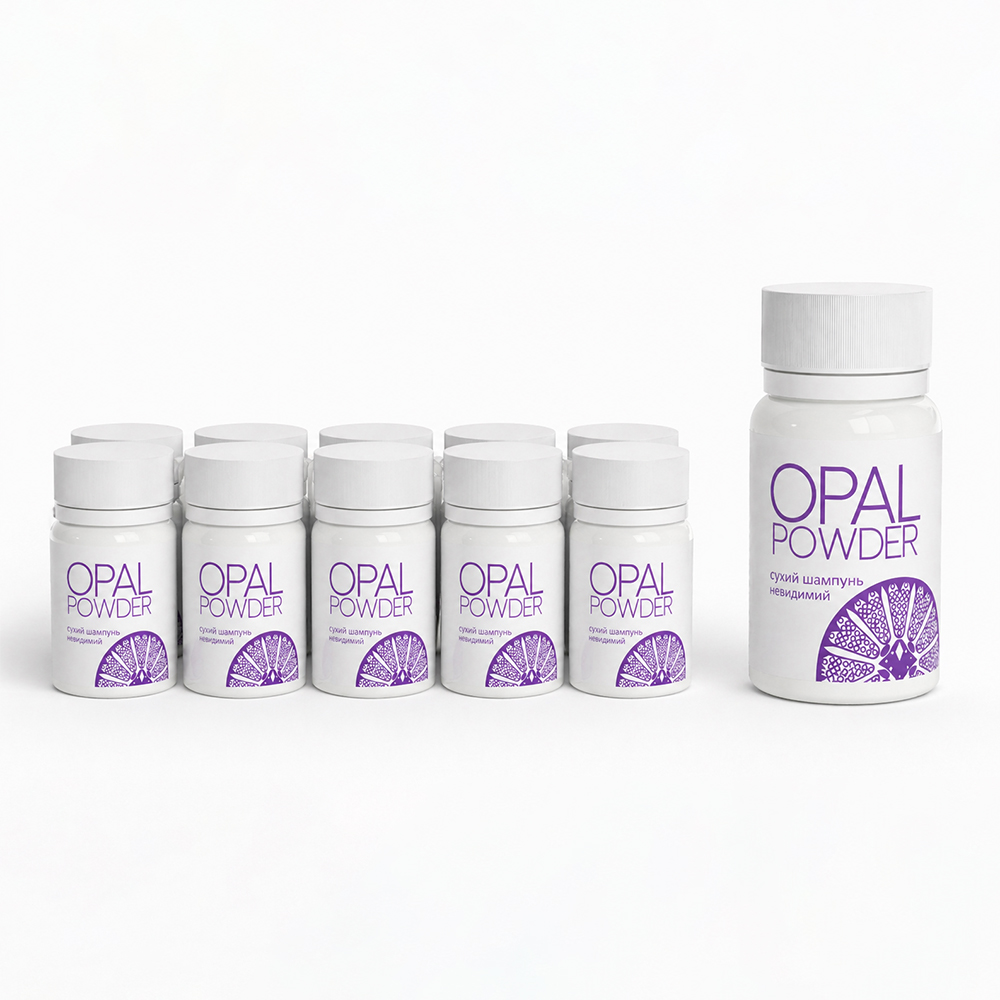 Сухий шампунь OPAL POWDER СУШКАР ОПТ для ЗСУ 10шт. 60 мл