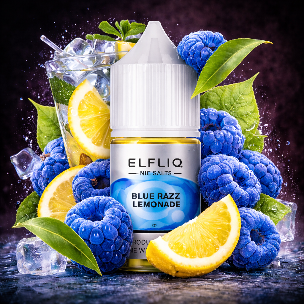 Liq 30ml Blue Razz Lemonade ( Синя Малина Лимонад )