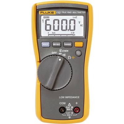 Fluke 113 – цифровий мультиметр True RMS 600 В для вимірювання напруги, опору та ємності