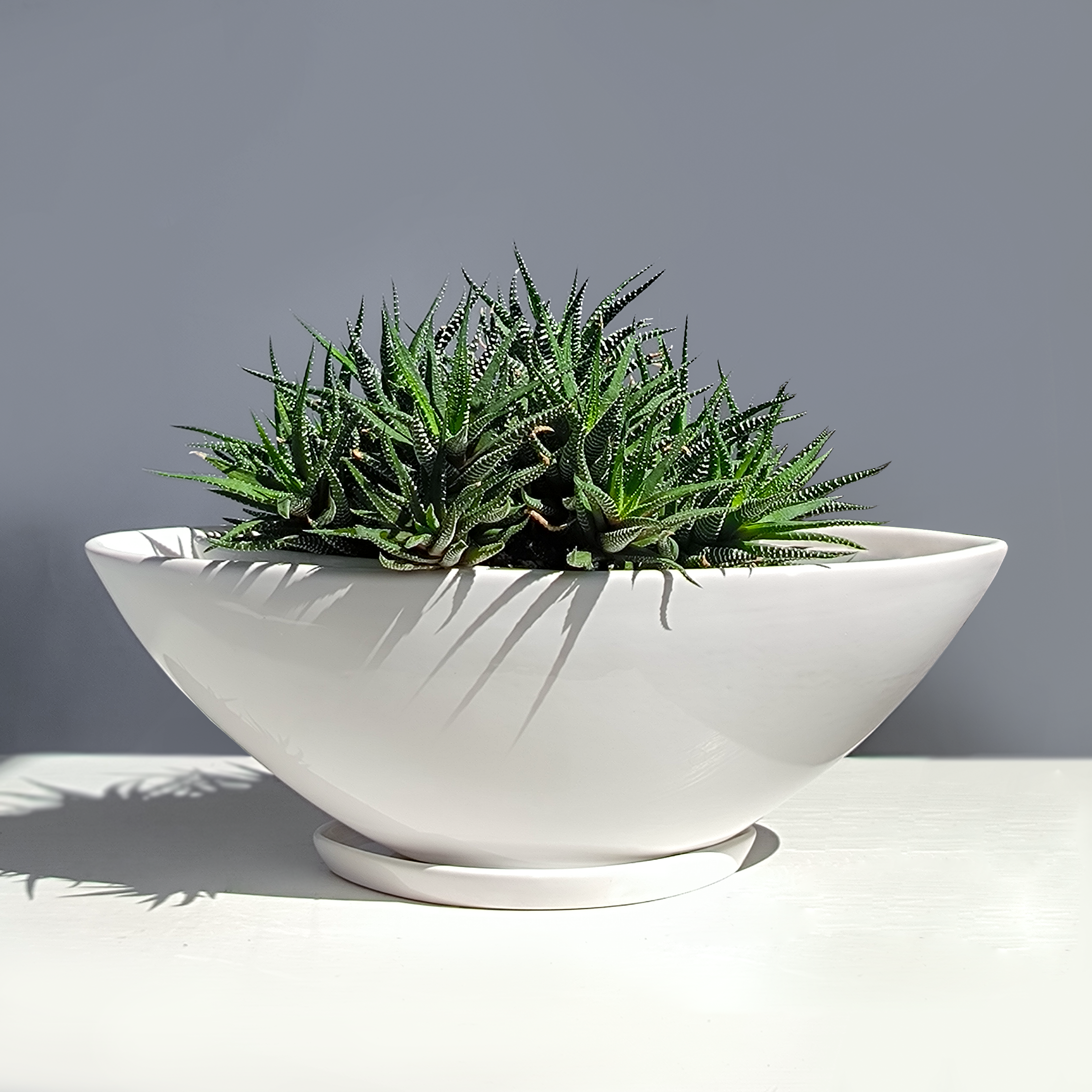 Горщик керамічний для квітів Човник 0,7 л p054