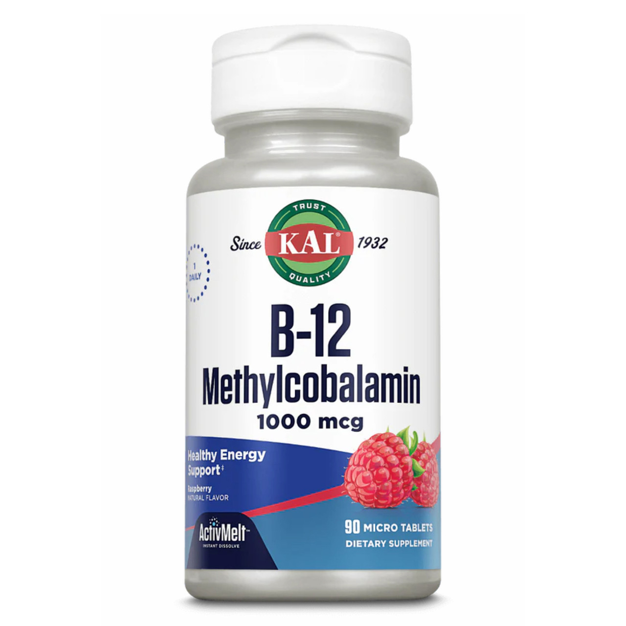 Метил Б12, B12 Methylcobalamin 1000mcg - 60 tabs Berry