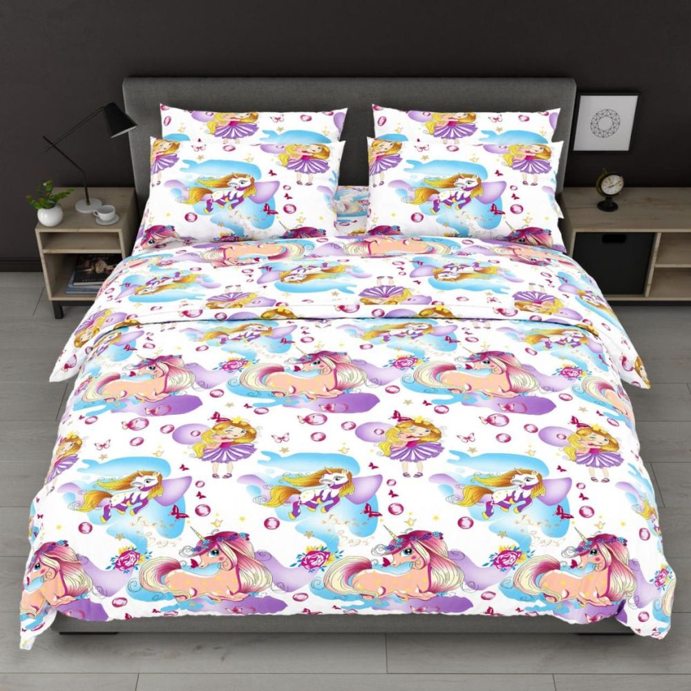 Комплект постільної білизни - Одноріжка