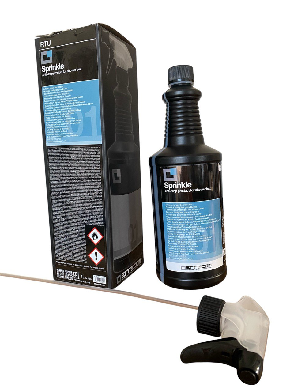 Sprinkle 1 L Водовідштовхувальний засіб із тривалим ефектом Errecom